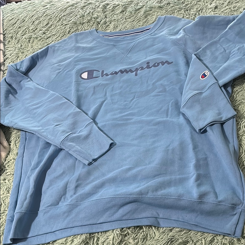 Champion Men's Blue Sweater